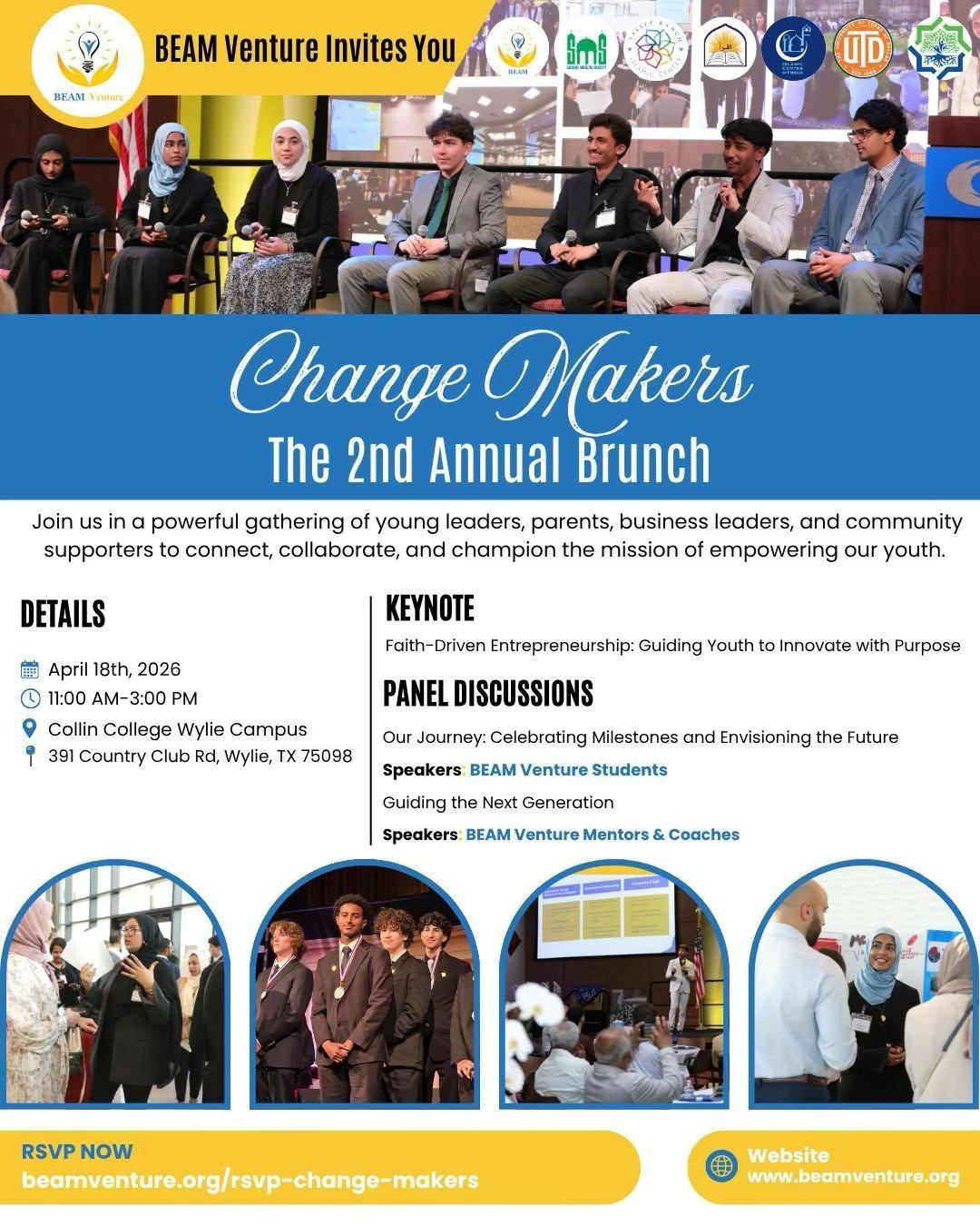 Change Makers: The 2nd Annual Brunch (BEAM Venture)