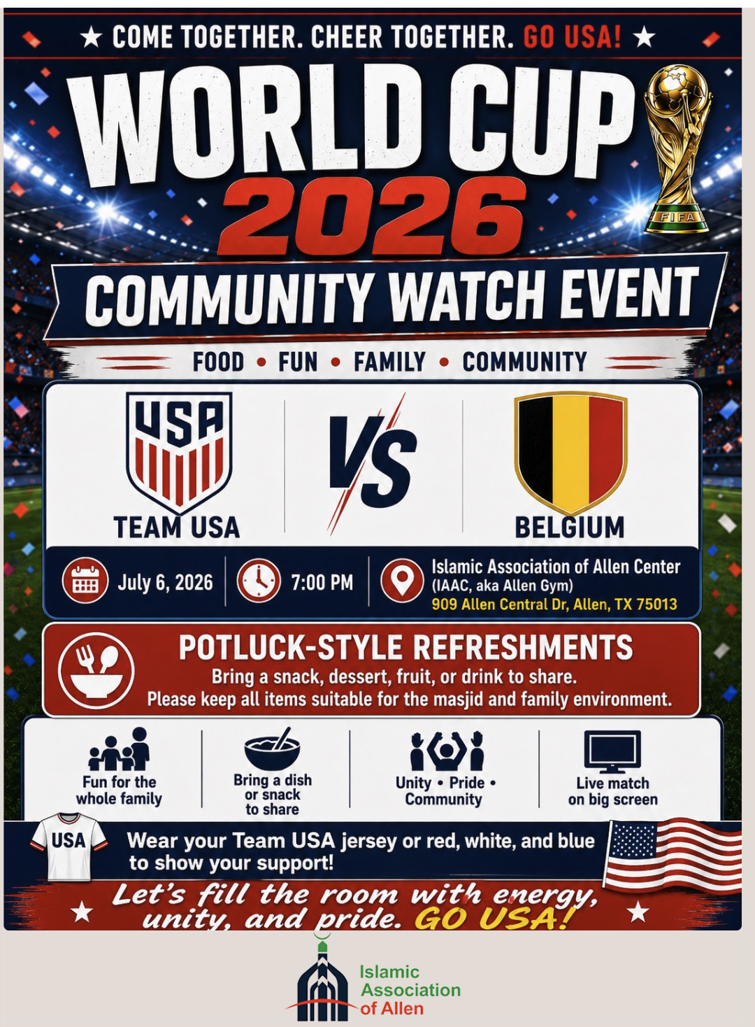 World Cup 2026 Community Watch Event