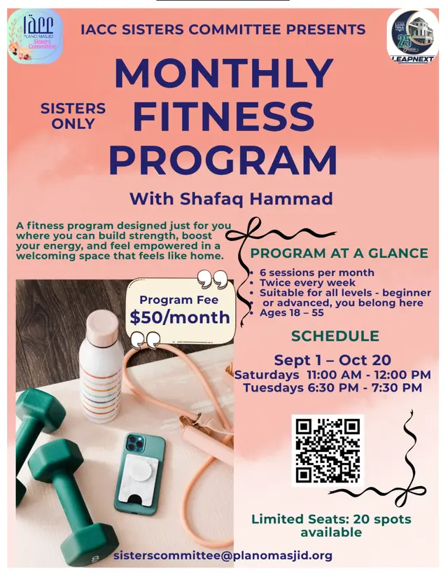 Monthly Fitness Program