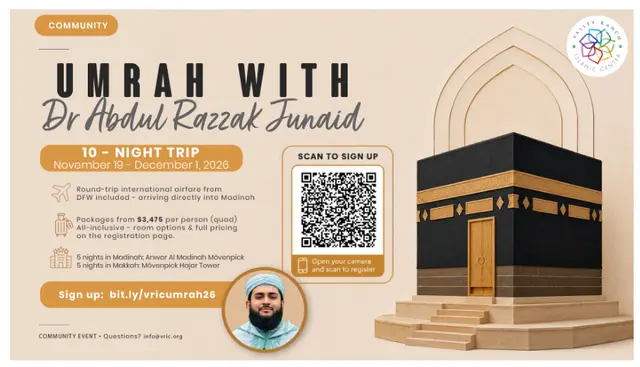 Umrah with Dr Abdul Razzaq Junaid
