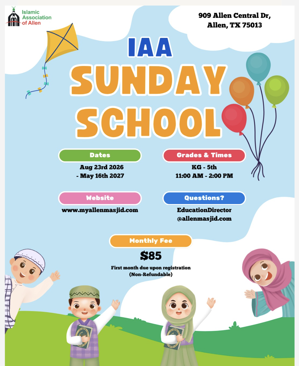 IAA Sunday School