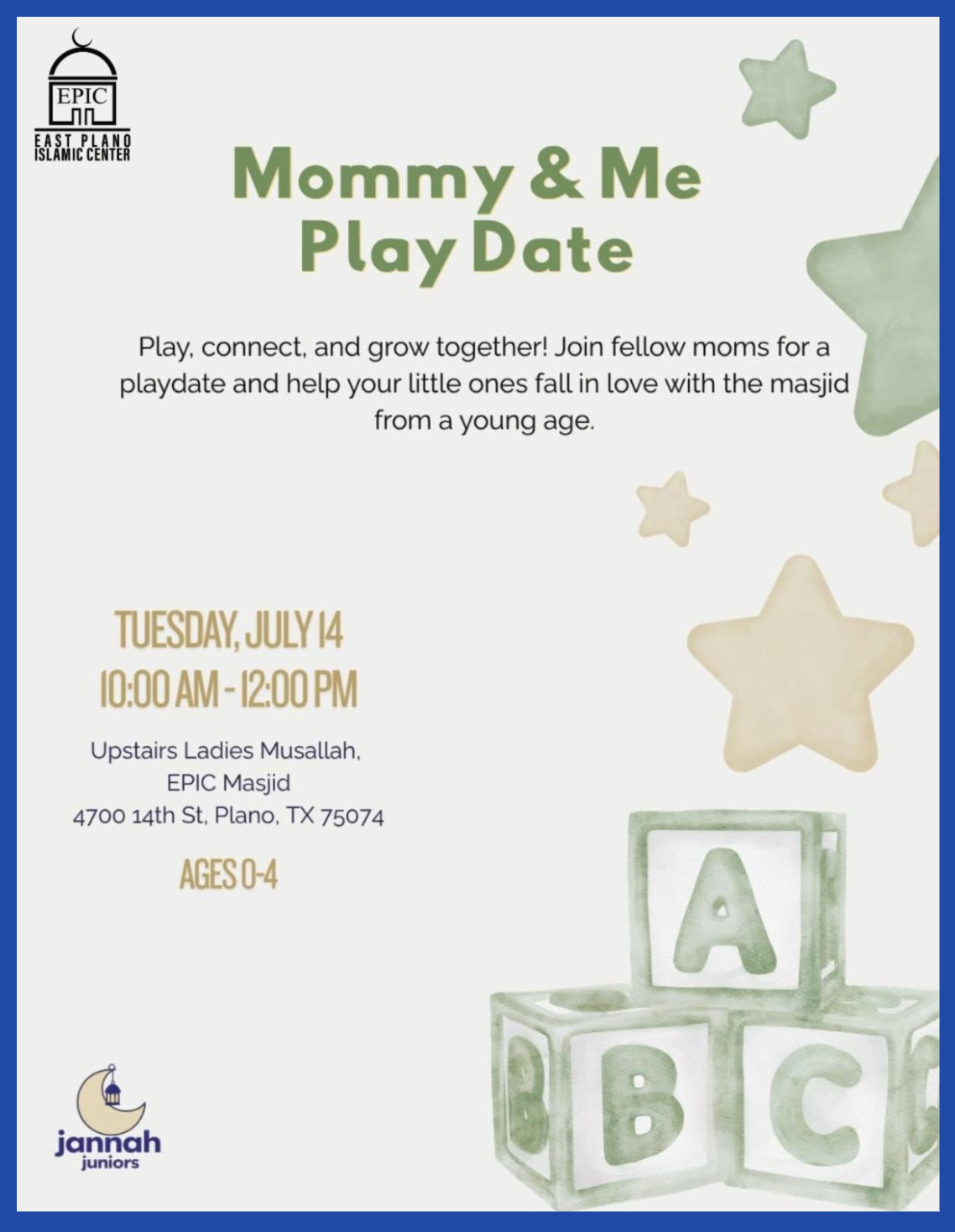 Mommy & Me Play Date