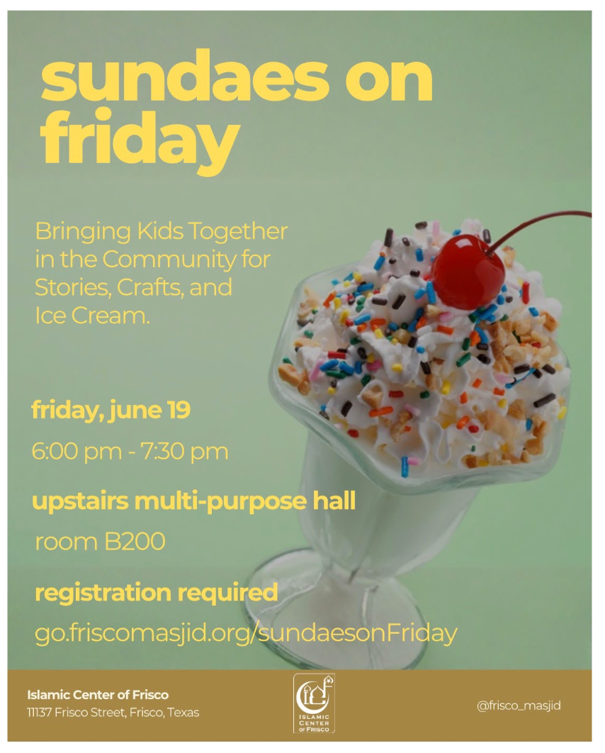 sundaes on friday