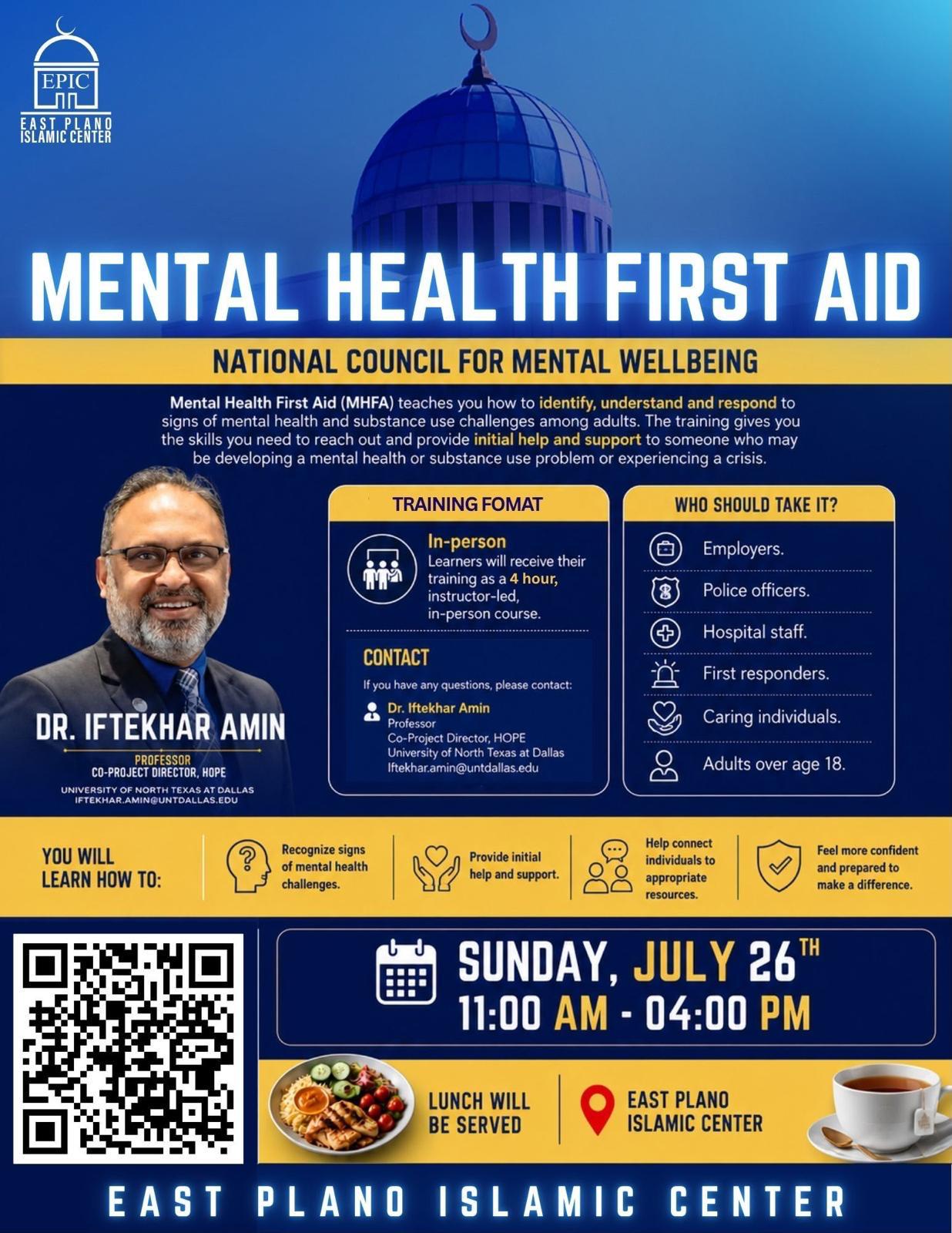 Mental Health First Aid