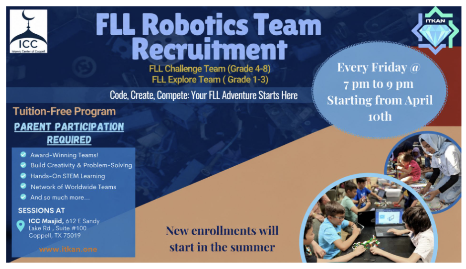 FLL Robotics Team Recruitment