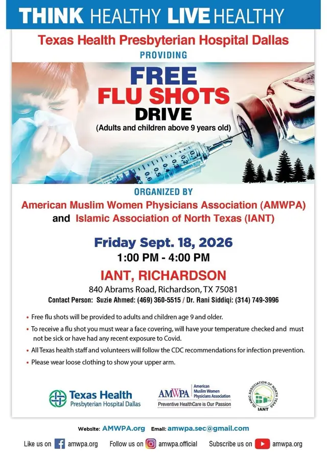 Free Flu Shots Drive