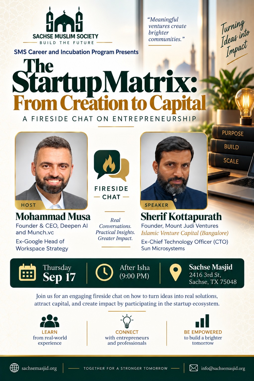 The Startup Matrix: From Creation to Capital