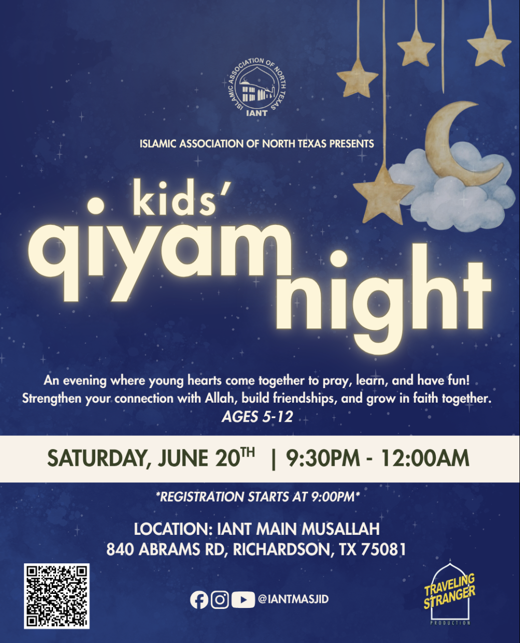 Kids’ qiyam night