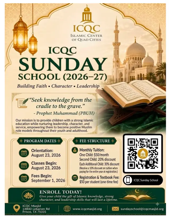 ICQC Sunday School (2026-27)