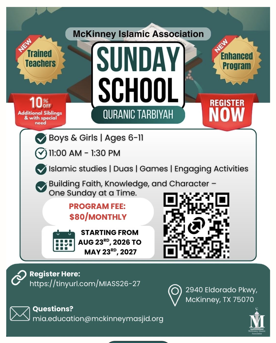 Sunday School Quranic Tarbiyah
