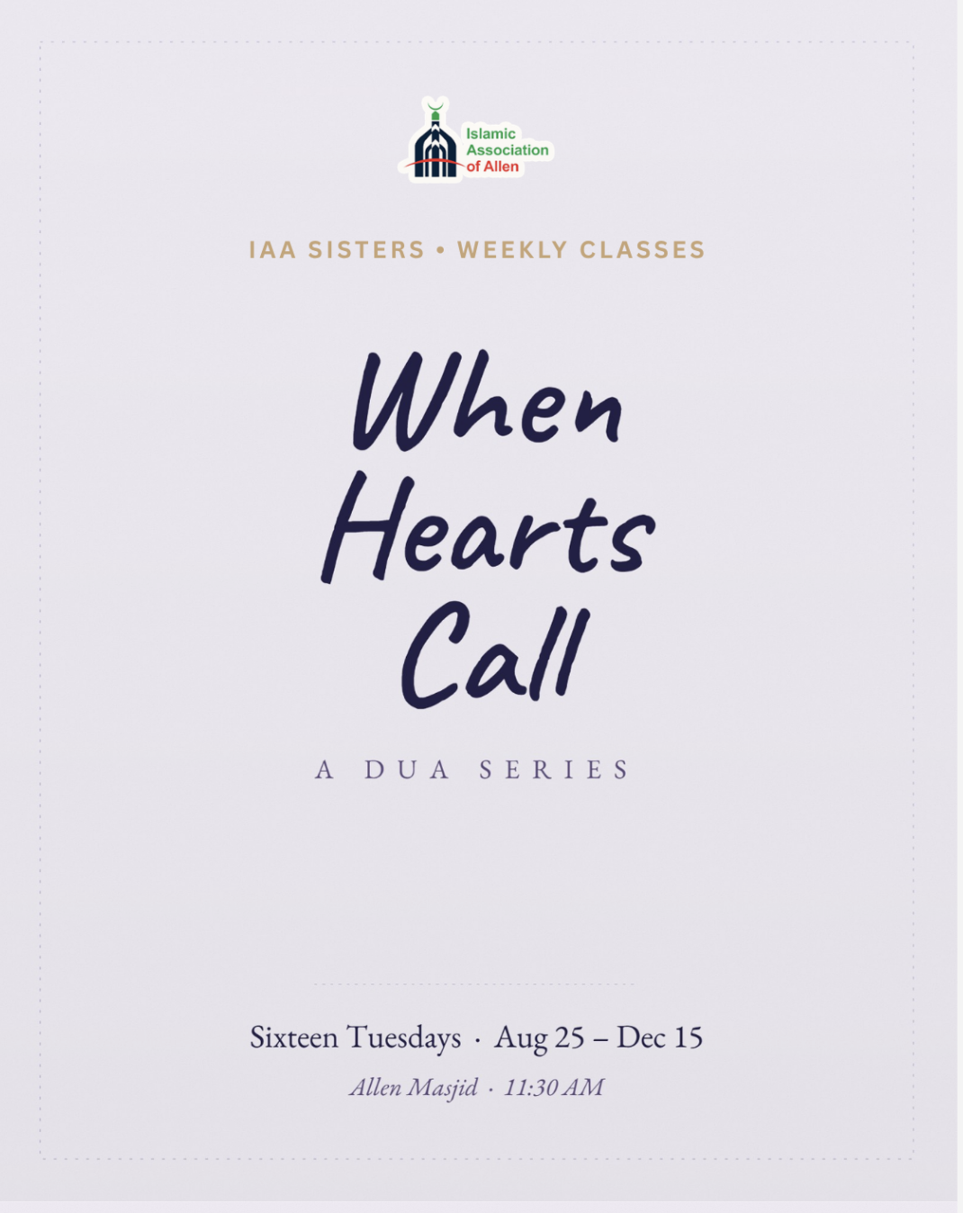 When Hearts Call