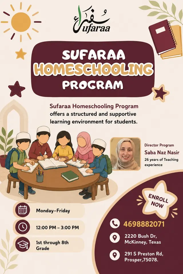 Sufaraa Homeschooling Program