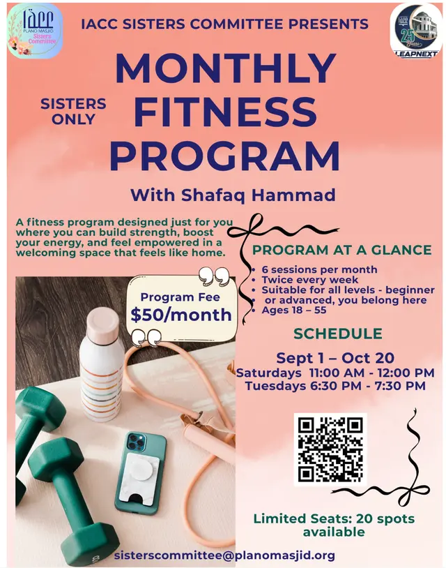 Monthly Fitness Program