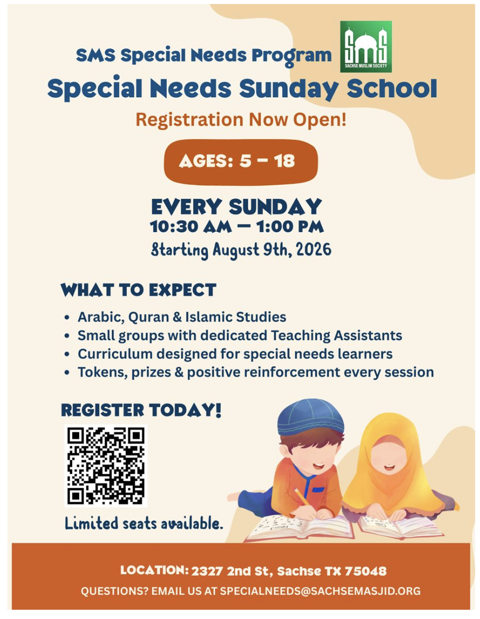 Special Needs Sunday School