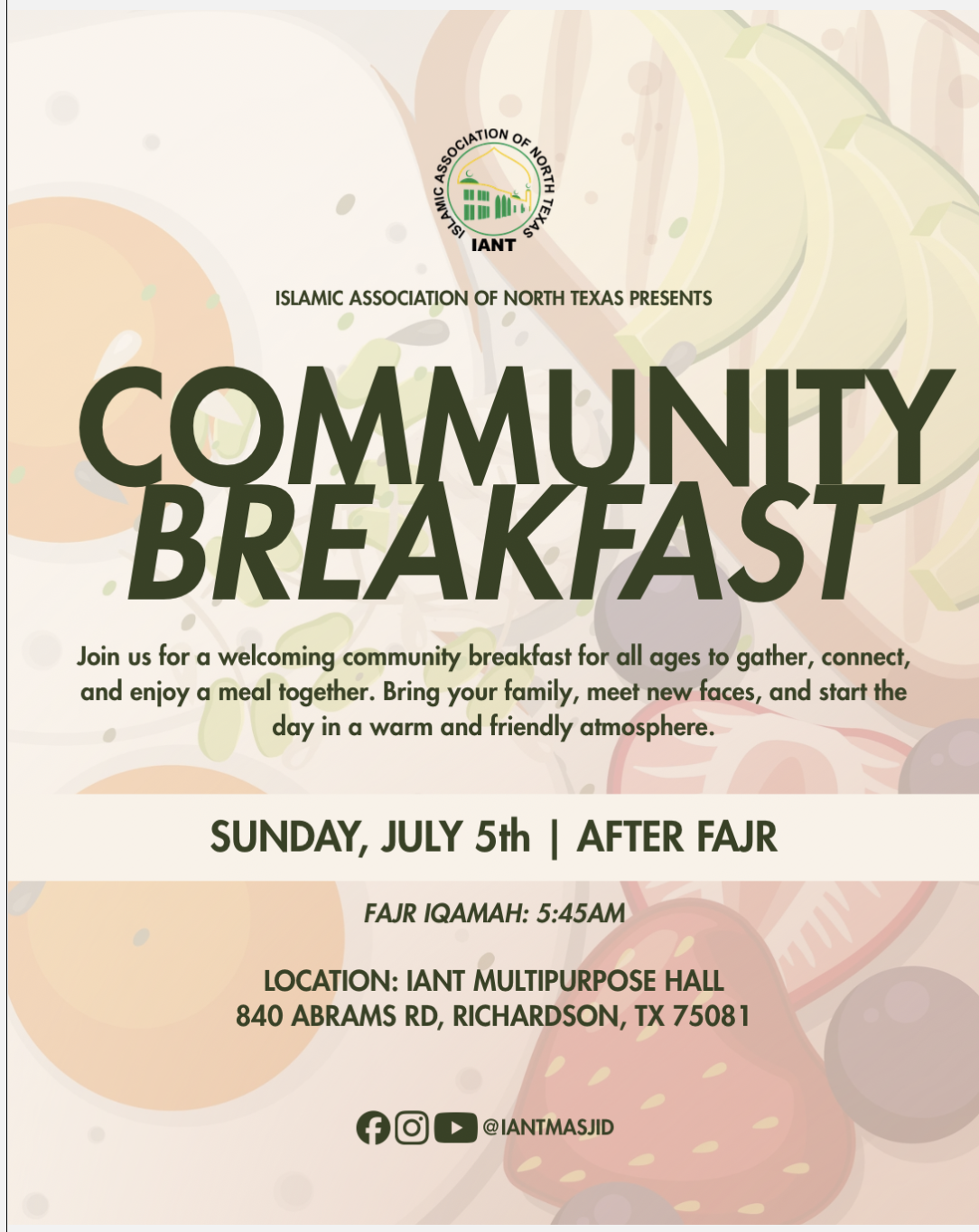 Community Breakfast