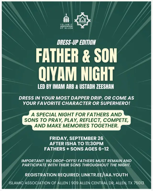 Father & Son Qiyam Night