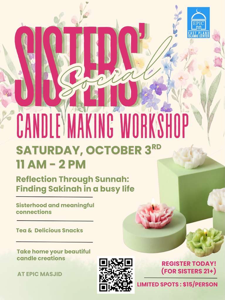 Sisters' Social Candle Making Workshop