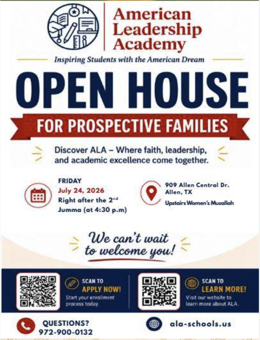 Open House for Prospective Families