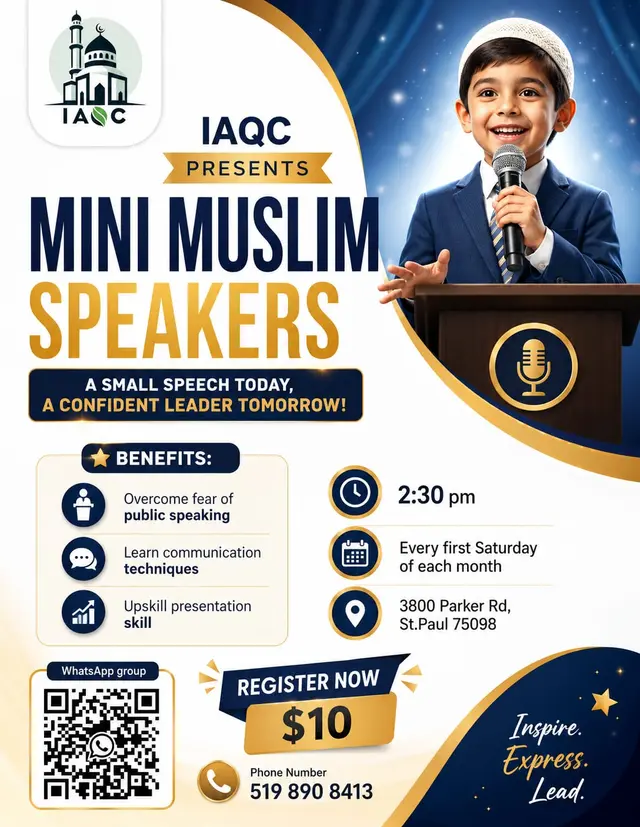 Mini Muslim Speakers