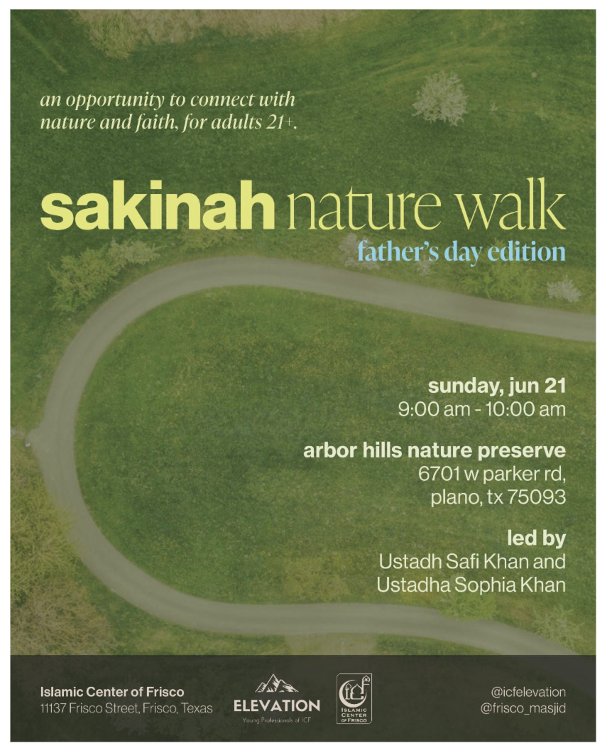 Sakinah Nature Walk: Father's Day Edition