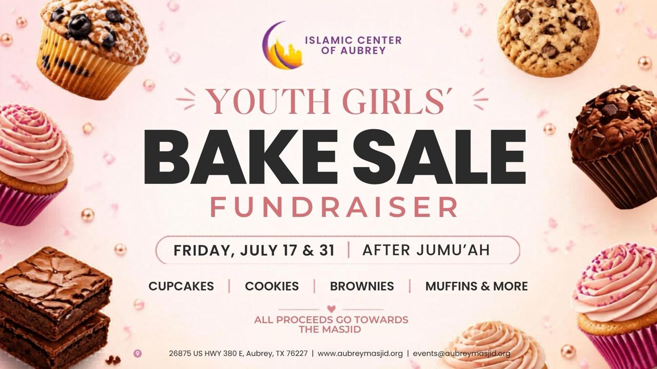 Youth Girls’ Bake Sale Fundraiser