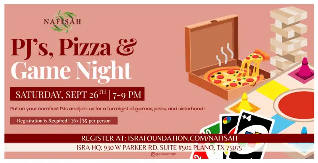 PJ's, Pizza & Game Night