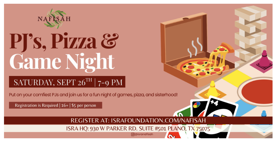 PJ's, Pizza & Game Night