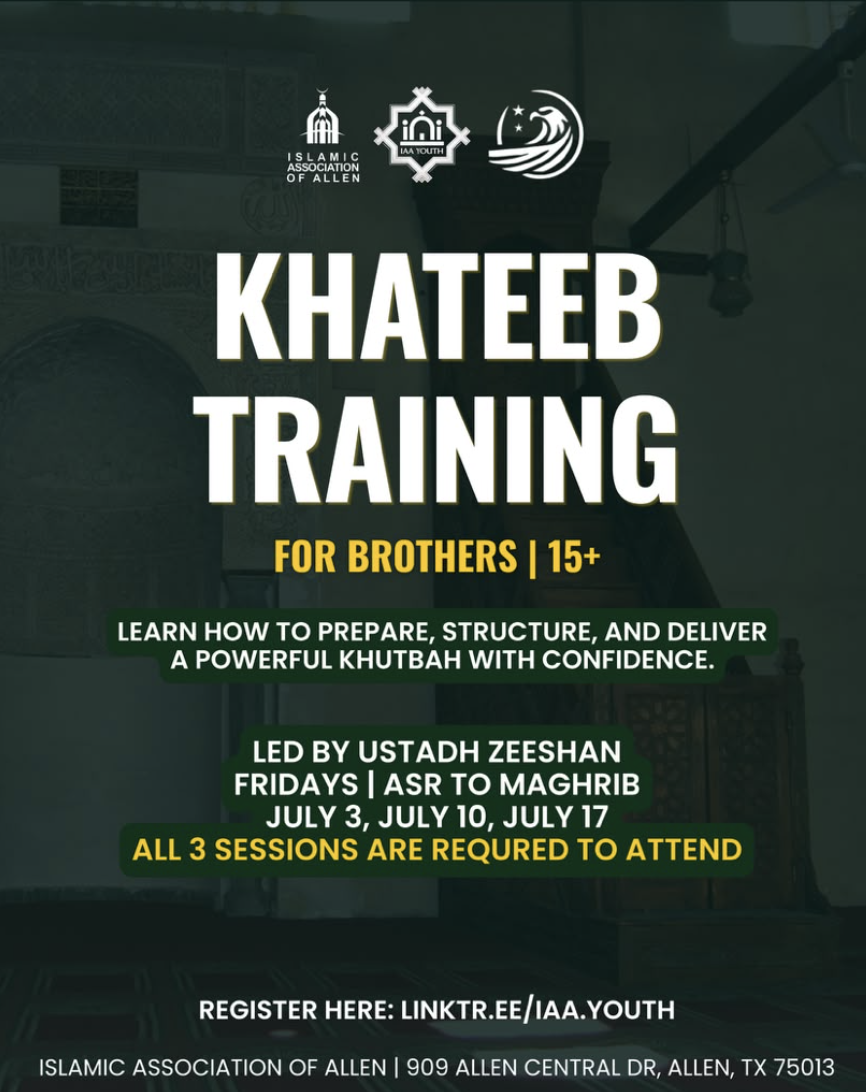 Khateeb Training