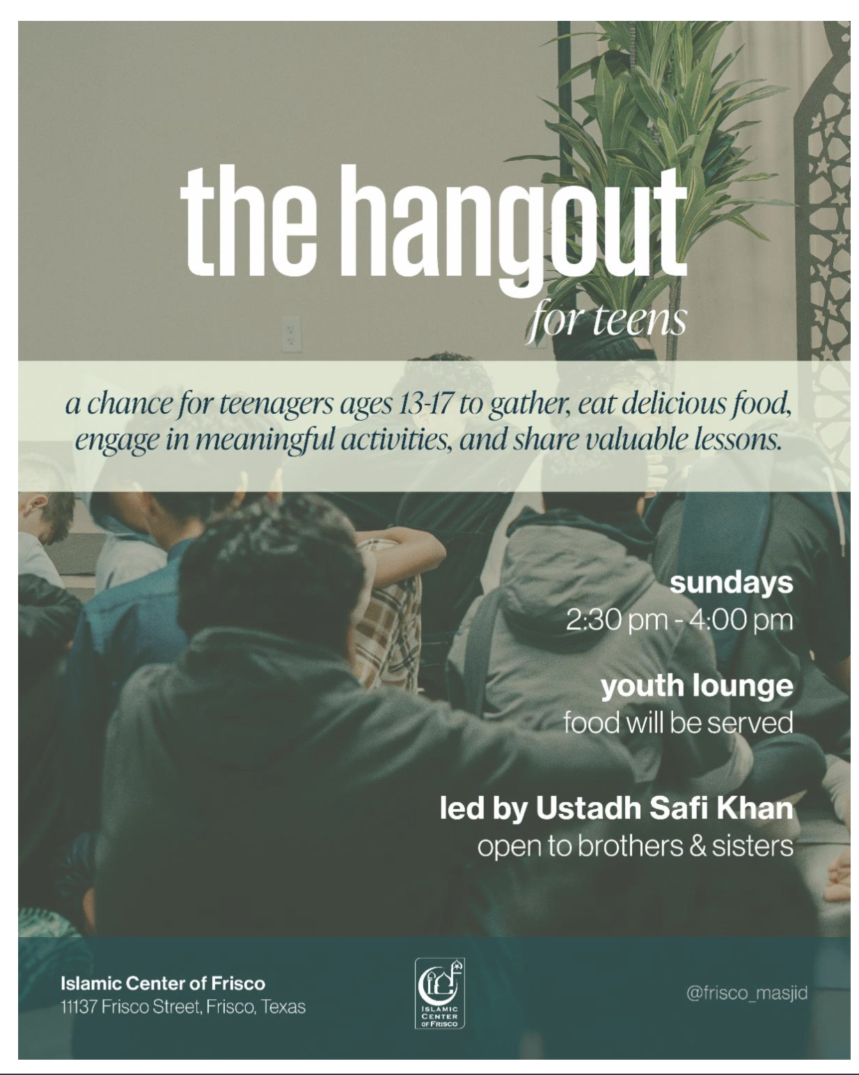 the hangout for teens