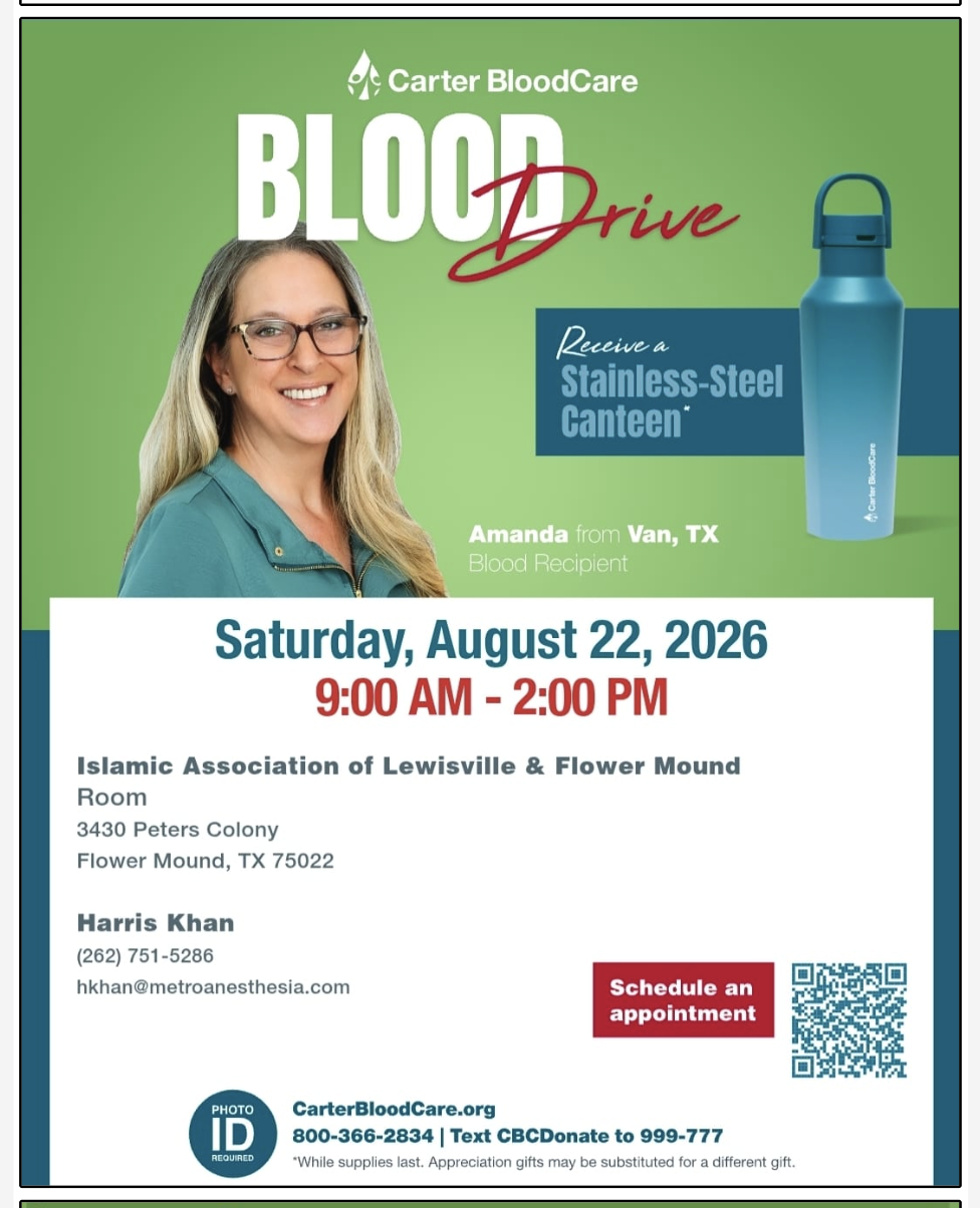 Carter BloodCare Blood Drive