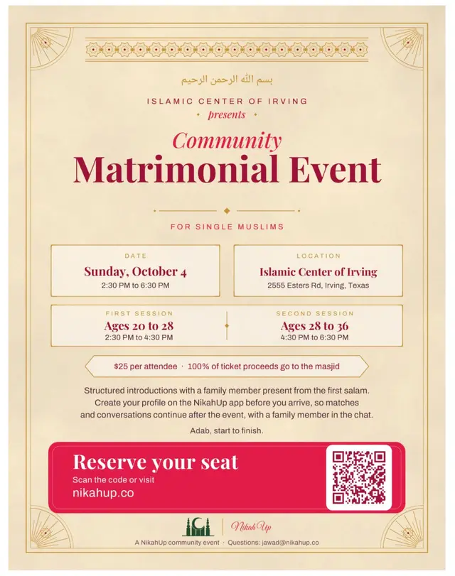 Community Matrimonial Event