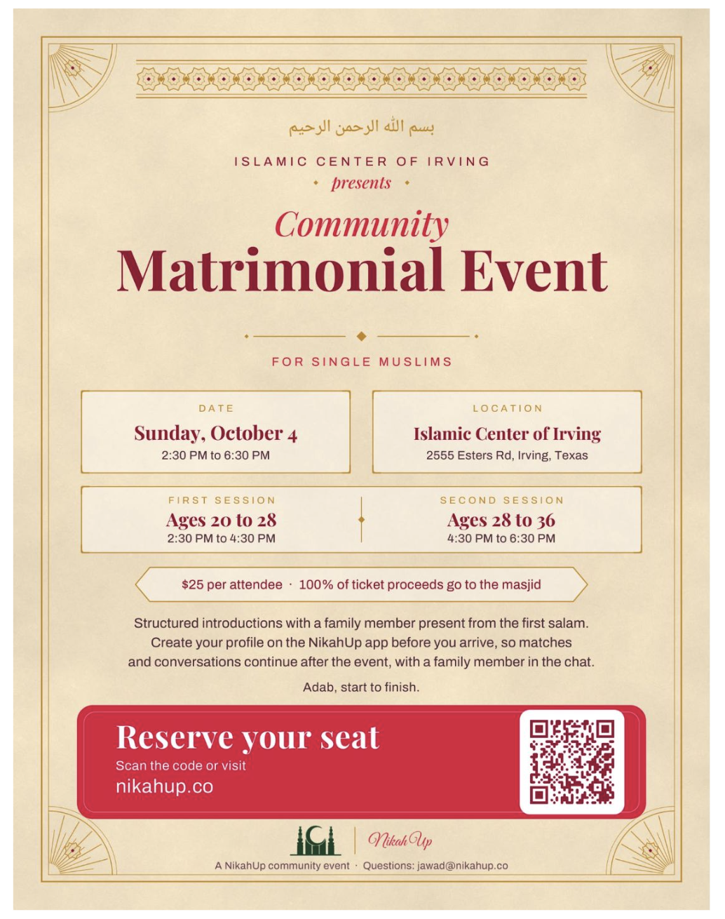 Community Matrimonial Event