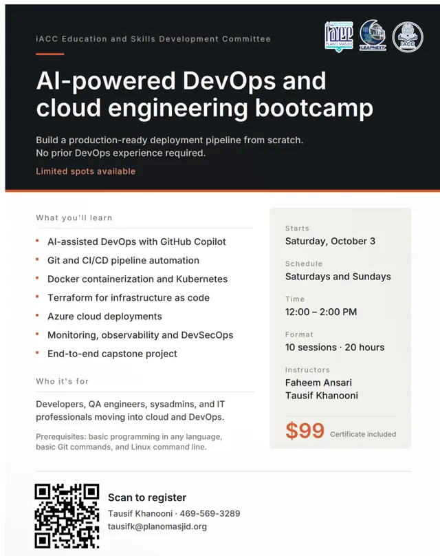 AI-powered DevOps and cloud engineering bootcamp