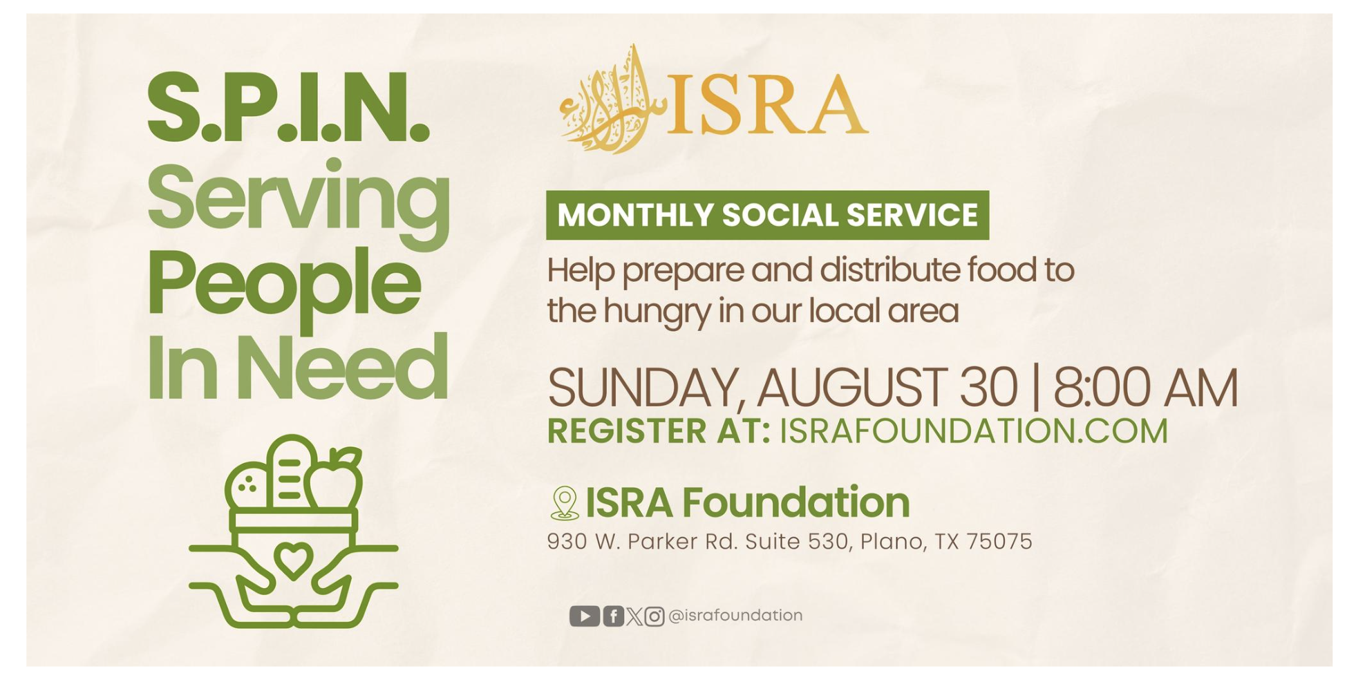 S.P.I.N. Serving People In Need