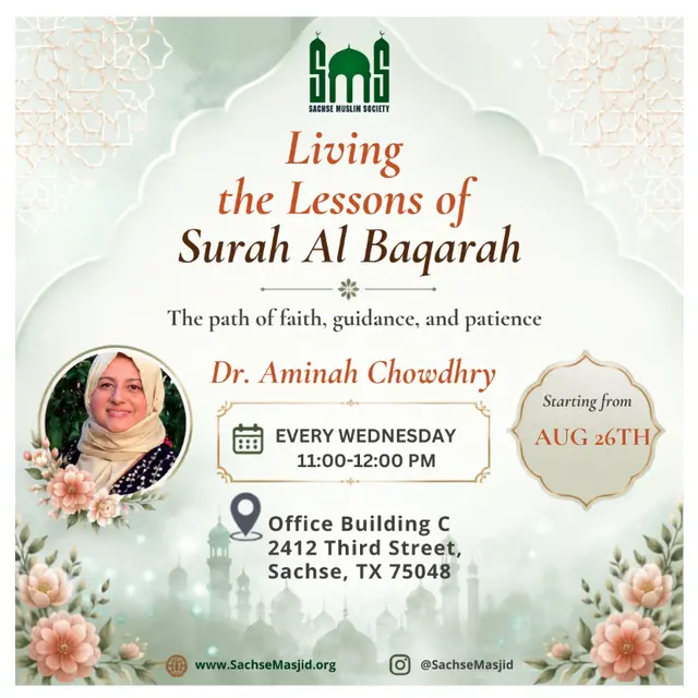 Living the Lessons of Surah Al Baqarah