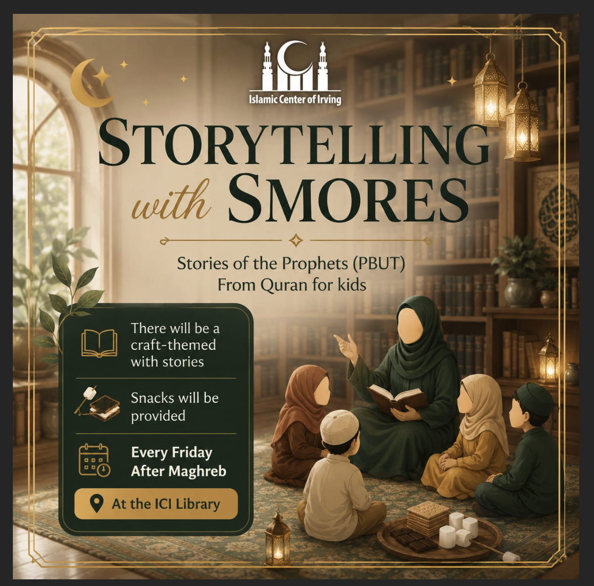 Storytelling with Smores