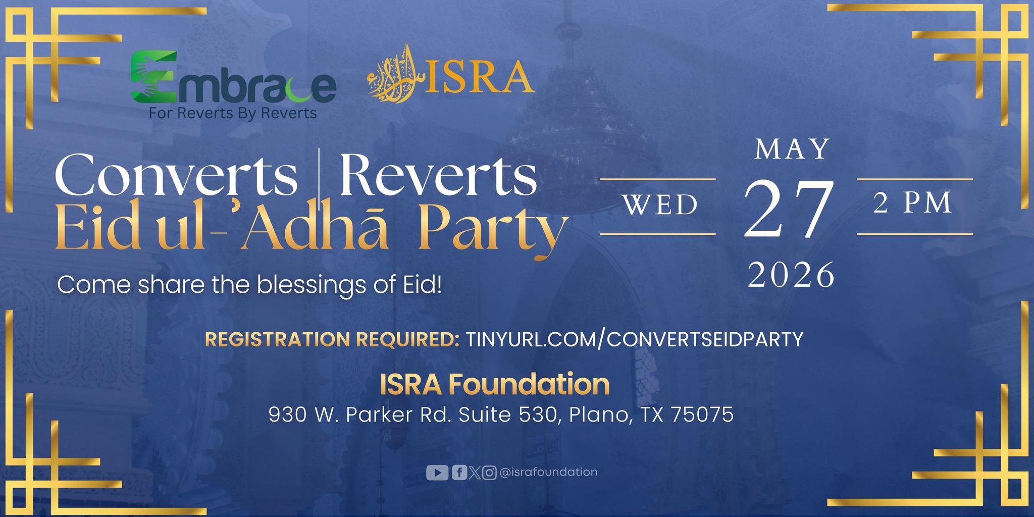 Converts | Reverts Eid ul-Adha Party