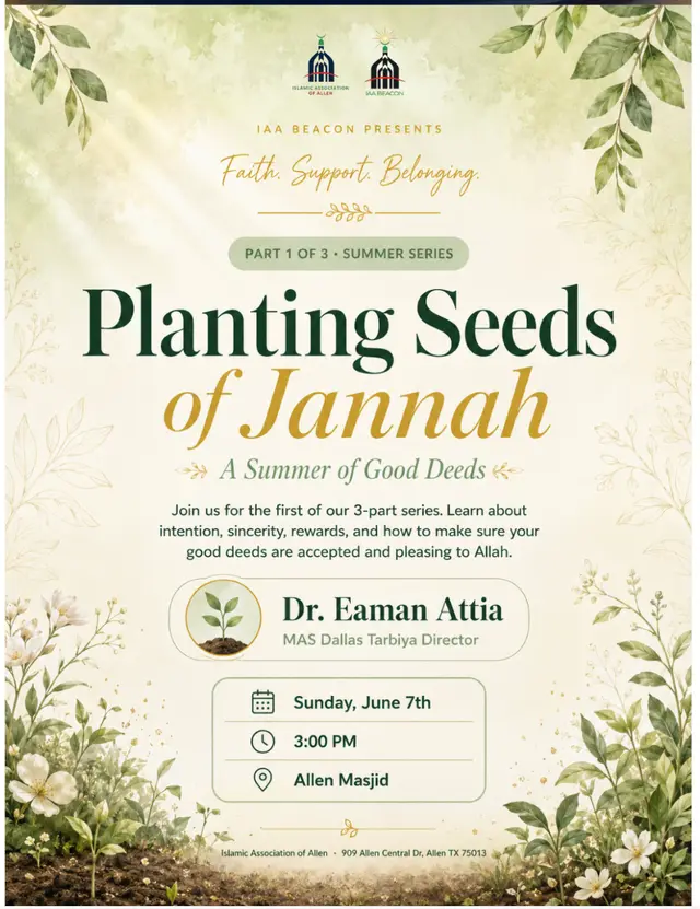 Planting Seeds of Jannah