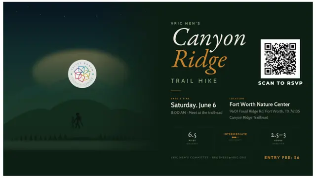 VRIC Men's Canyon Ridge Trail Hike